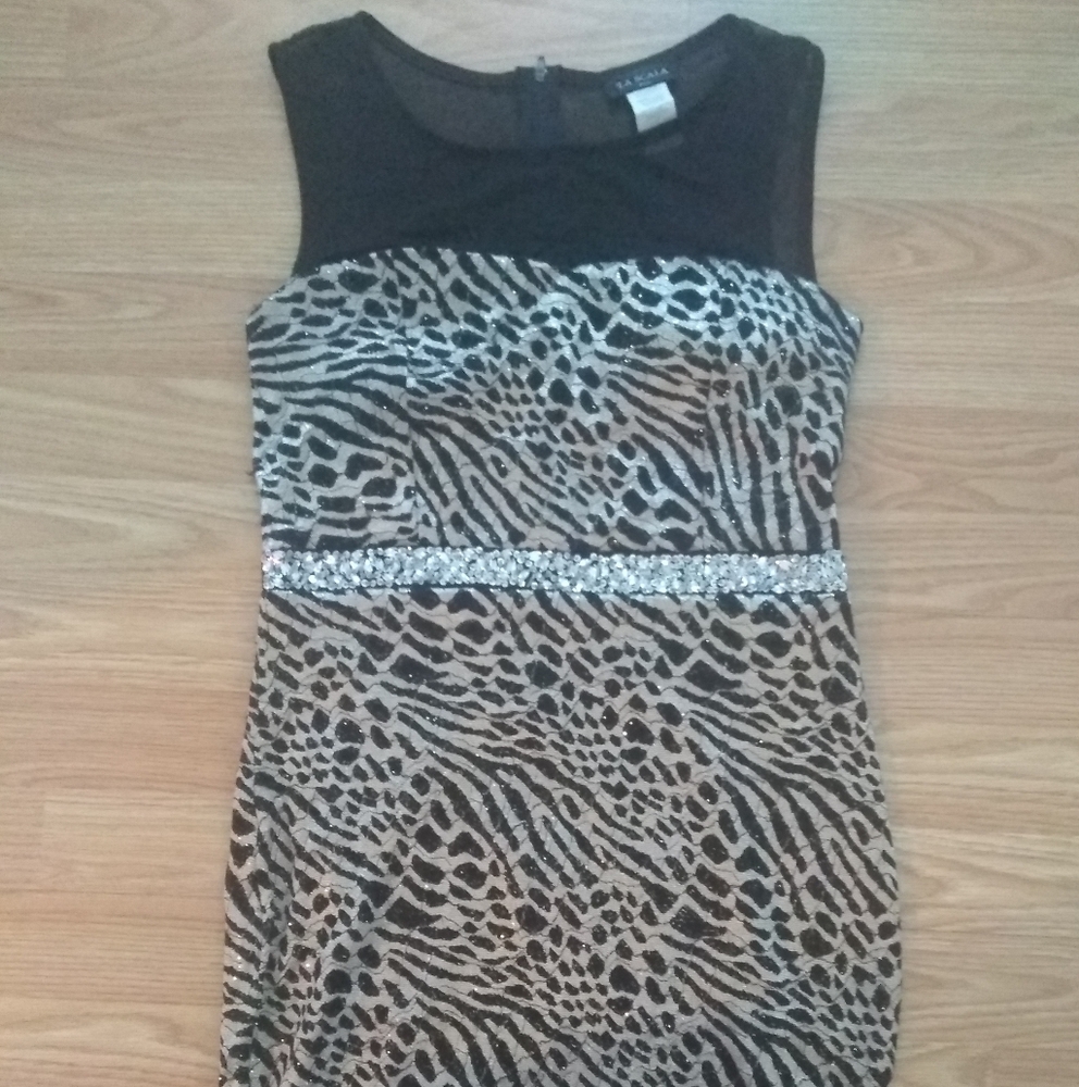 Evening mini dress